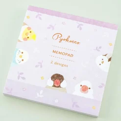 Pyokotto Memo Pad - Birds