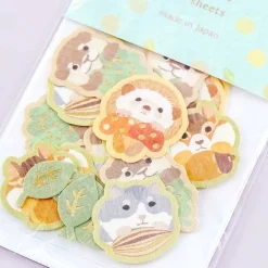 Pyokotto Sticker Flakes - Burrowing Animals