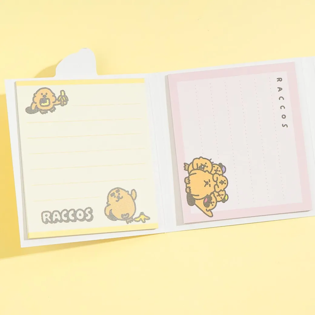 Raccos Gathering Memo Pad Set