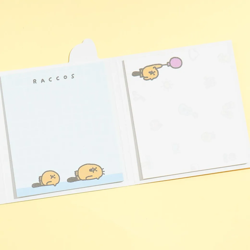 Raccos Gathering Memo Pad Set