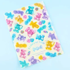 Rainbow Bear Plastic Folder