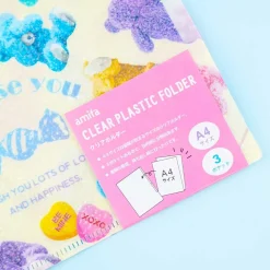 Rainbow Bear Plastic Folder