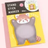 Red Panda Sticky Notes With Stand