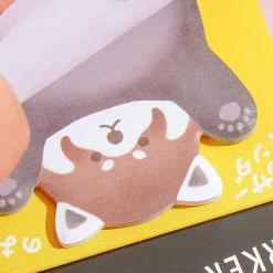 Red Panda Sticky Notes With Stand