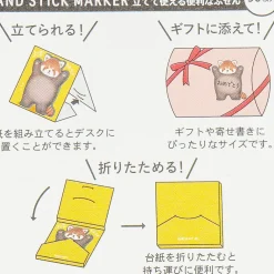 Red Panda Sticky Notes With Stand