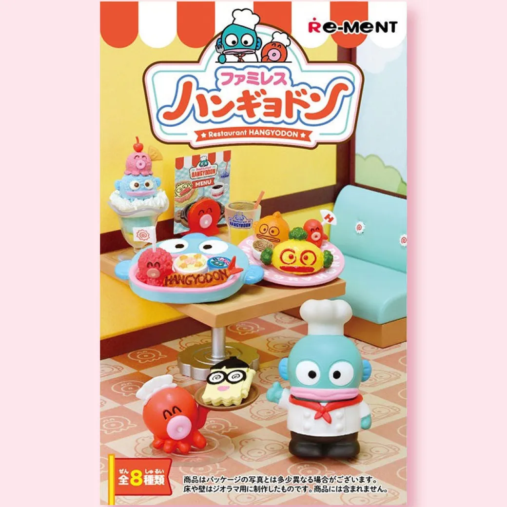 Re-ment Family Restaurant Hangyodon