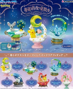 Re-Ment Pokemon Starrium Series Dreaming Moonlit Night