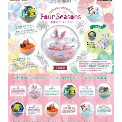 Re-Ment Pokemon Terrarium Collection Four Seasons