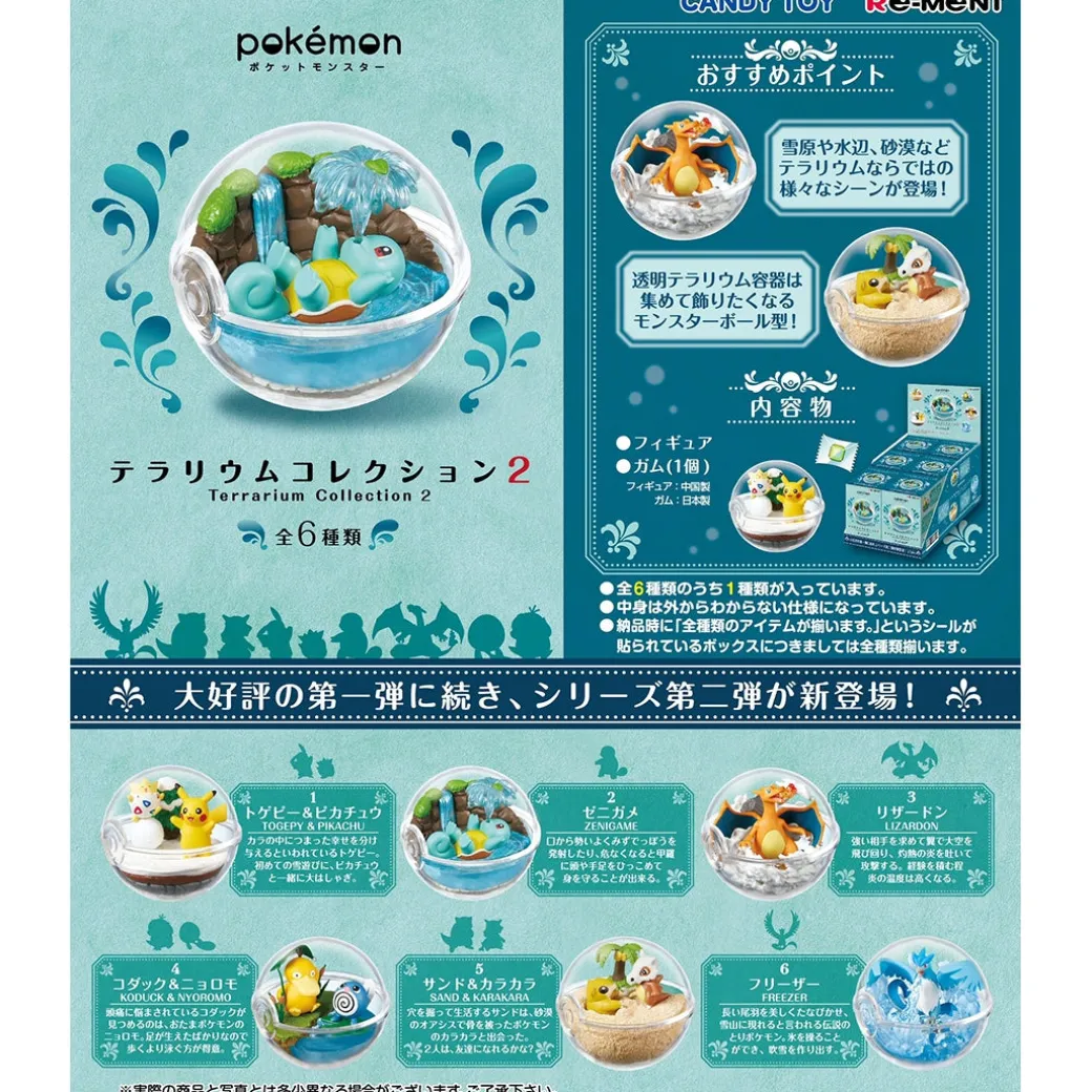 Re-Ment Pokémon Terrarium Collection 2