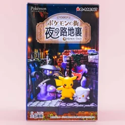 Re-Ment Pokémon Town Back Alley At Night