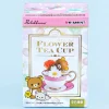 Re-Ment Rilakkuma Flower Tea Cup