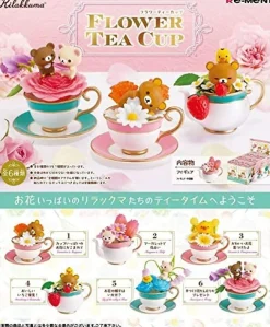 Re-Ment Rilakkuma Flower Tea Cup