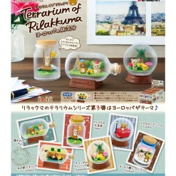 Re-Ment Terrarium of Rilakkuma Traveling in Europe