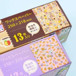 Retro Pop Candy Animals Wax Paper Roll