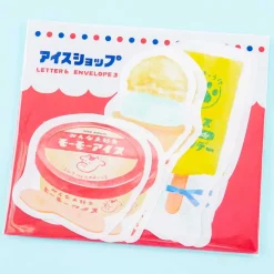 Retro Pop Ice Cream Shop Mini Letter Set
