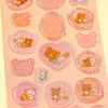 Rilakkuma & Friends Clear Character Cut Stickers