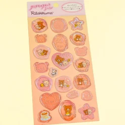 Rilakkuma & Friends Clear Character Cut Stickers