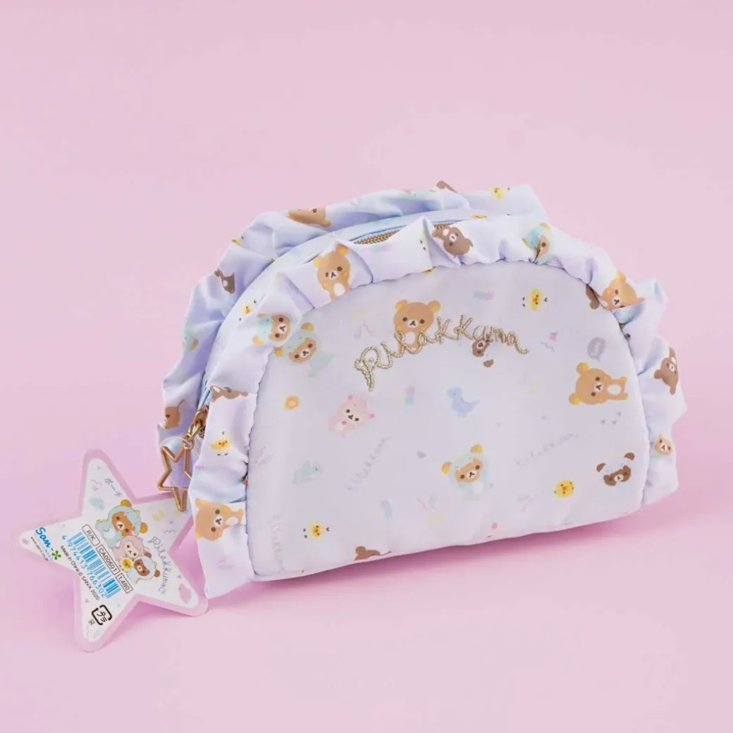 Rilakkuma & Friends Dino Fun Frilly Pouch
