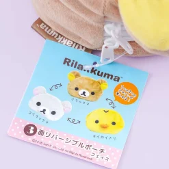 Rilakkuma & Friends 3-Sided Reversible Pouch