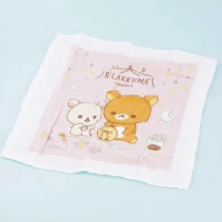 Rilakkuma & Friends Wet Towel With Cylinder Case