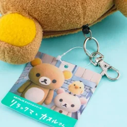 Rilakkuma & Kaoru-san Big Head Pass Case - Rilakkuma
