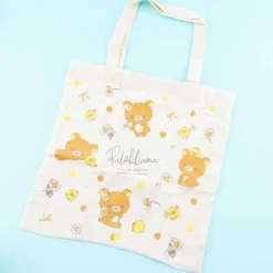 Rilakkuma & Kiiroitori Floral Perfume Tote Bag