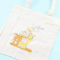 Rilakkuma & Kiiroitori Floral Perfume Tote Bag