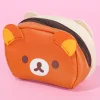 Rilakkuma & Korilakkuma Face Double-Sided Pouch