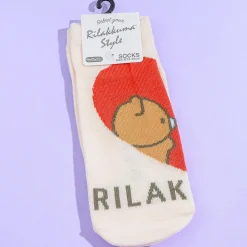 Rilakkuma & Korilakkuma Heart Socks