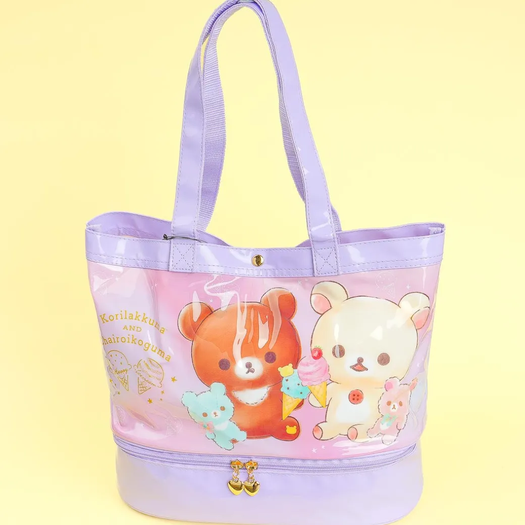 Rilakkuma & Korilakkuma Ice Cream Vinyl Summer Bag