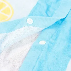 Rilakkuma & Pineapples Wrap Towel With Buttons