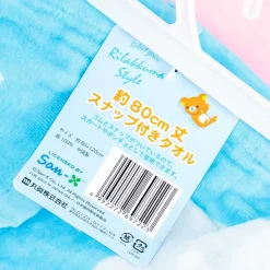 Rilakkuma & Pineapples Wrap Towel With Buttons