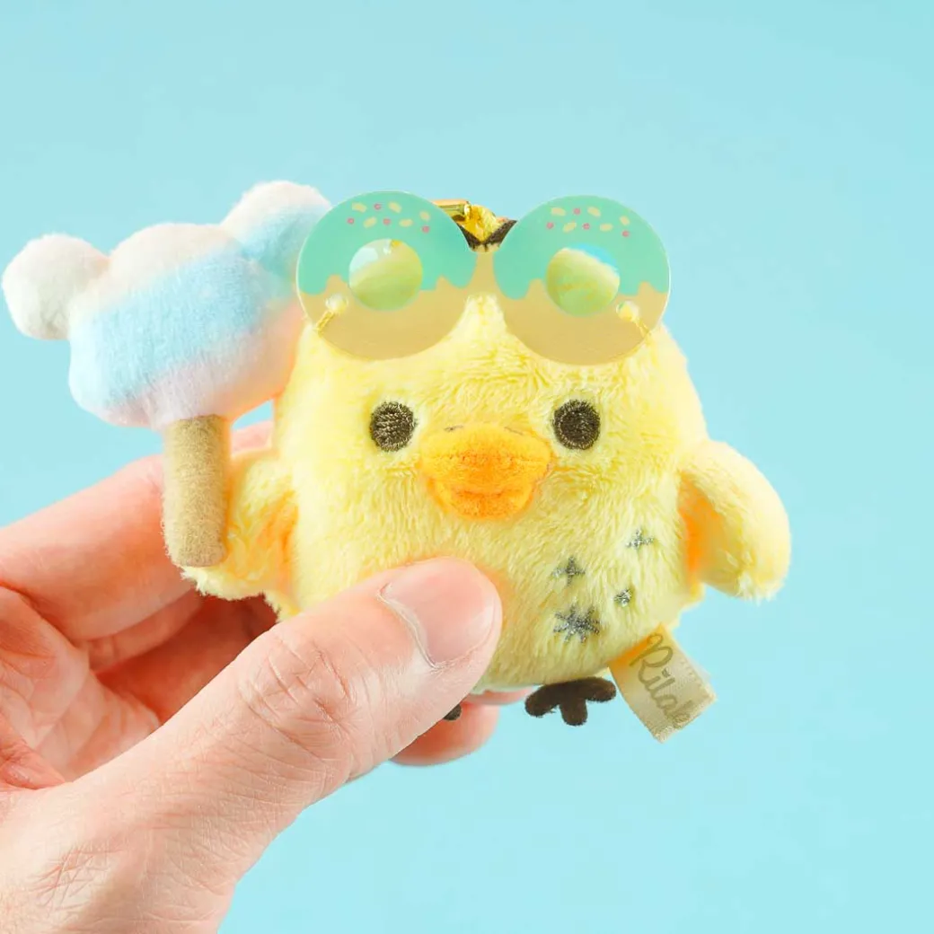 Rilakkuma & The Amusement Park Plushie Charm - Kiiroitori
