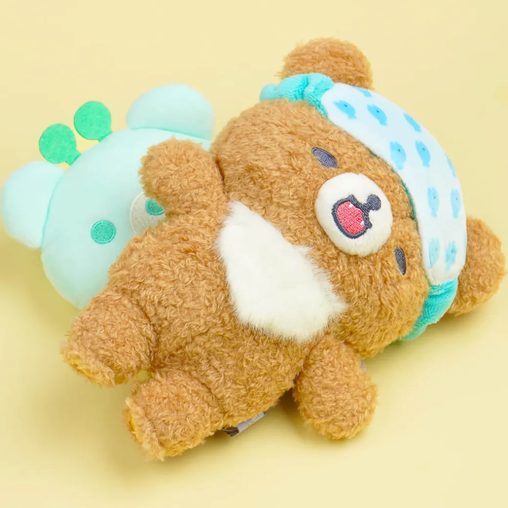 Rilakkuma Anata To Madoromu Plushie - Chairoikoguma / Medium