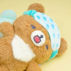 Rilakkuma Anata To Madoromu Plushie - Chairoikoguma / Medium