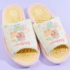 Rilakkuma Baby Friends Accupressure Slippers - Yellow