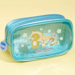 Rilakkuma Cat Bath Clear Pouch