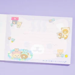 Rilakkuma Cat Bath Memo Pad