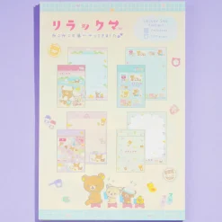 Rilakkuma Cat Bathhouse Letter Set