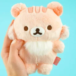 Rilakkuma Chairoikoguma Posing Plushie - Sakura No Korisu / Medium