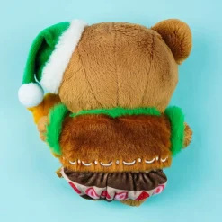 Rilakkuma Christmas Plushie - Chairoikoguma / Medium