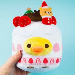 Rilakkuma Christmas Plushie - Kiiroitori / Medium
