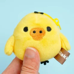 Rilakkuma Coin Case Plushie Charm - Kiiroitori / Mini