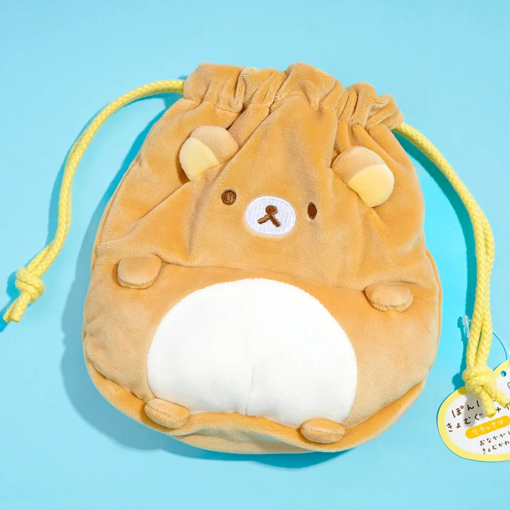 Rilakkuma 3D Drawstring Pouch