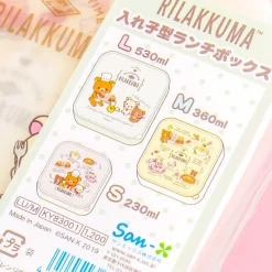Rilakkuma Delicious Time Square Bento Set