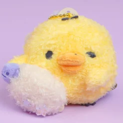 Rilakkuma Drowsy With You Plush Charm - Kiiroitori / Medium