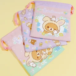 Rilakkuma Easter Bunny Drawstring Bag Set