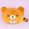 Rilakkuma Face Plushie - Chairoikoguma / Mini