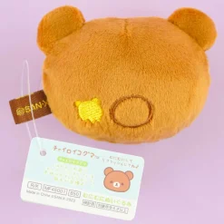 Rilakkuma Face Plushie - Chairoikoguma / Mini