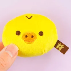 Rilakkuma Face Plushie - Kiiroitori / Mini